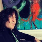 Noel Fielding Instagram - Home alone doing a photo shoot for absolutely no one. Syd Barrett plays in the background Whilst Edward Gorey drifts around drinking herbal tea and stroking an invisible cat. x