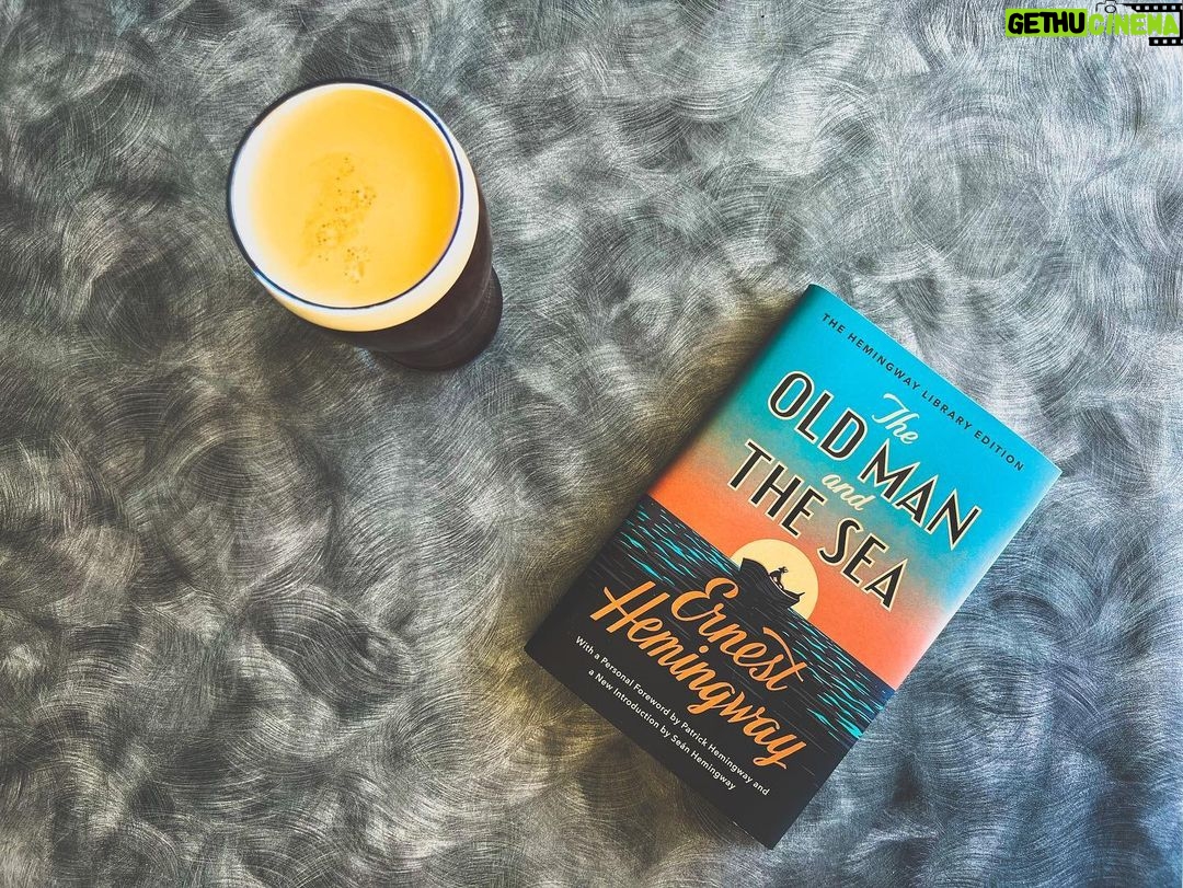 Noel Fisher Instagram - Read a fkn book! I have read sadly few classics and literally no #Hemingway so I decided to finally get around to both and dig into The Old Man and the Sea. Gotta say, I loved this book. Hemingway has a great raw, punchy writing style. I think he's got a solid career ahead of him. Anyways, this is definitely another rec if your looking for a good read. Turns out it's a classic for a reason. Who knew? "Now is no time to think of what you do not have. Think of what you can do with what there is."