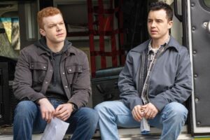 Noel Fisher Instagram - This definitely needs a caption. 

I'm gonna pitch #Gallavich vs math

What do you think? 

#Shameless