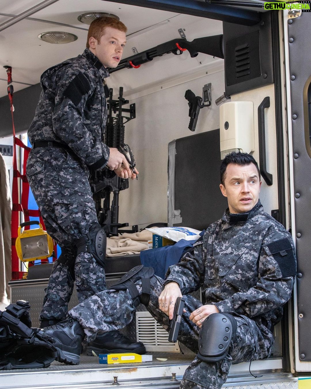 Noel Fisher - 103.2K Likes - I'm telling you. We're totally legit EMTs.
#Shameless