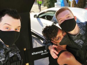 Noel Fisher Instagram - The chair says it all. So proud of this talented lady! Can't wait for you all to check her episode! 

#Shameless