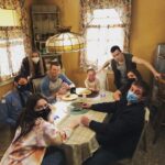 Noel Fisher Instagram – Family meeting. 

#Shameless #maskup 
#NoButSeriouslyMaskTheFUp