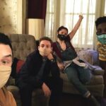 Noel Fisher Instagram - Chillin with the #Gallaghers. #Shameless #Mickey #Milkovich #wearamask