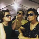 Noel Fisher Instagram - We wear our sunglass at night...😎 #Capone May 12th! @joshuatrank @bronstudios