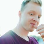 Noel Fisher Instagram - I have no idea what I'm thinking here but I don't trust it at all. Photo credit @christopherlovick