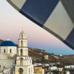 Noel Fisher Instagram - Some more magic from Santorini. The island is peppered with these incredible blue domed churches, some of which date back to the 1800s.