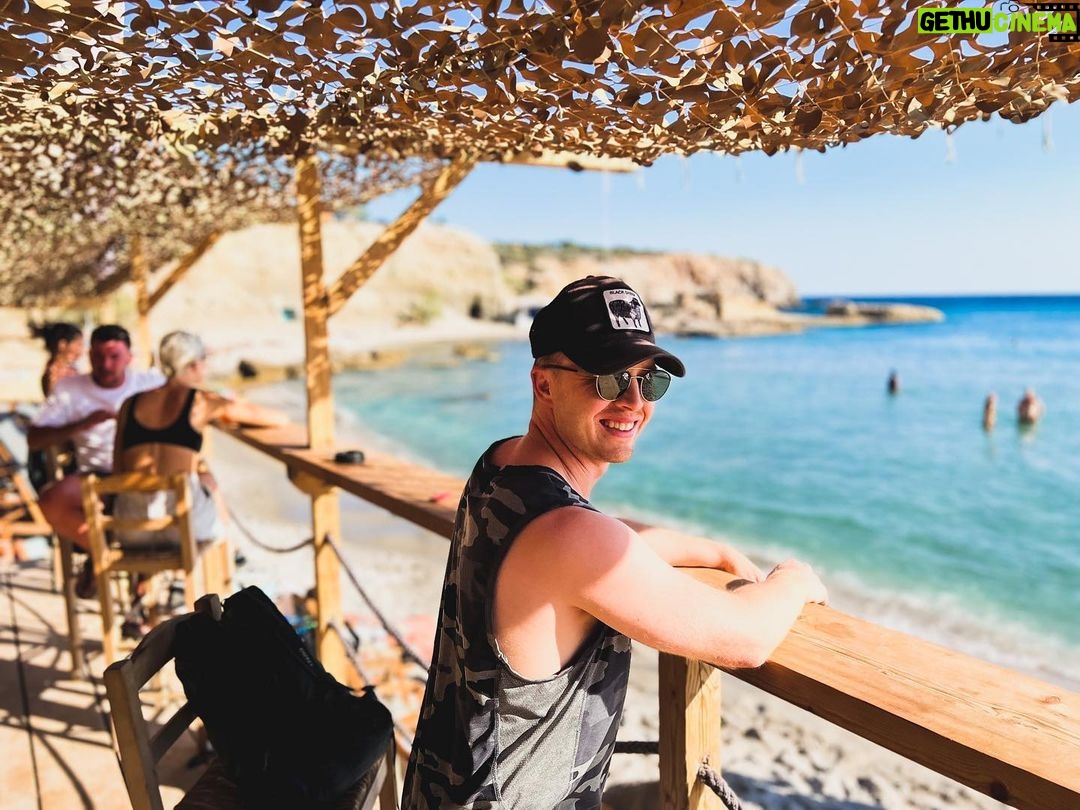 Noel Fisher Instagram - Beachside in #Greece.