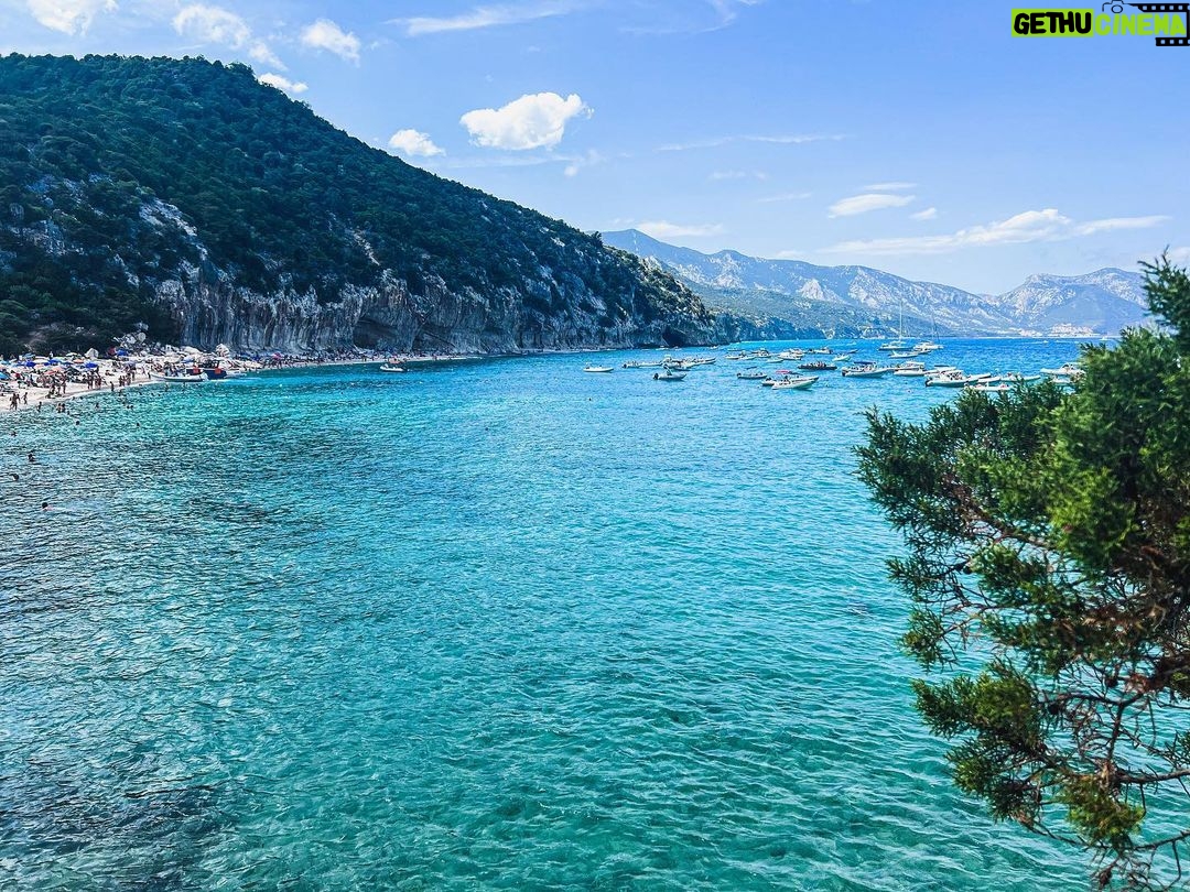 Noel Fisher Instagram - #Sardinia #Italy was one of the most naturally beautiful places I've ever seen. Stunningly clear turquoise water and majestic cliffs of lush green that frame these incredible beaches. It's basically paradise. Plus they ALSO have gelato so I really hope we get to go back.