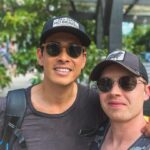 Noel Fisher Instagram – Apparently, the best place to randomly run into old #LA friends is in #NYC.
