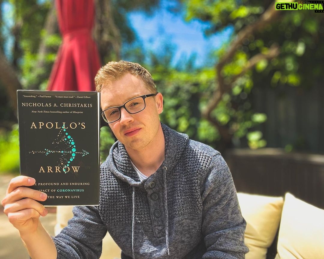 Noel Fisher Instagram - Book time! Apollo’s Arrow by Nicholas A Christakis is an insightful, engaging, and necessary read for understanding Covid-19 and our shared experience over the past two-plus years. With social media offering an endless supply of (mostly) uninformed and usually very loud opinions, Apollo’s Arrow was a grounded and profoundly informative read. My favorite quote from the book: “The Covid-19 pandemic also demonstrated, in very material ways, how interconnected we all are and how the commonweal is only as well off as it’s weakest members.” A very good read.