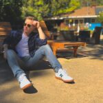 Noel Fisher Instagram - Days like today are why I love #LA. Clear skies, early summer vibes and the feeling of endless potential. What are you going to make of your day? Thanks for the kicks @newbalance! #Gift