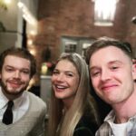 Noel Fisher Instagram - Another drop from yesterday's holiday soiree since I disappeared for like a month. 😃 #Shameless