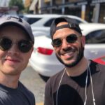 Noel Fisher Instagram - Look who I just bumped into. Random RedLine reunion! #TheRedLine