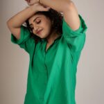 Noorin Shereef Instagram - 💚😎 @alfas_azees_ @parakkatstudiofloor