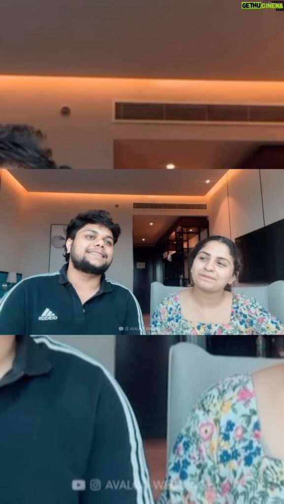 Noorin Shereef Instagram - Here is a glimpse from our latest vlog "HOW WE BUILT UP OUR DREAM DAY" . It was a much much emotional journey planning each and everything together with your loved one step by step & finally getting to see it all come out in flying colours !!! Its a magical & special feeeling for real. Do watch the full vlog 🫠 Link in bio