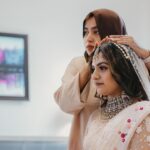 Noorin Shereef Instagram – #FahiNoor Wedding 
#Glammed by @theglamupstudio 
#Outfit @beenakannancouture 
#accessories @brides_of_khair 
#HennaArtist @ishqmehendi 
#Photography @avalonweddings
