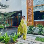 Noorin Shereef Instagram - 🦋✨ Wearing @silkycalicut Styled by @ashna_aash_