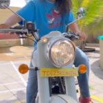 Noorin Shereef Instagram - Yaay! Masha Allah 🫠 A long time wish becomes reality! Welcome home Newbie ♥️ Hereby I name it “July” as it is the first happiness that arrived as soon my #Specialyspecial month started! Ok guys, now show some love for JULY 🫠 This video demanded no better music track than the Classic Bullet Sound! #re350 #royalenfield