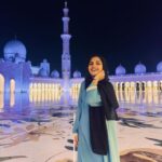 Noorin Shereef Instagram - Emotions speak louder than words.🕌 @szgmc_ae #sheikzayedmosque