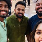 Noorin Shereef Instagram - Celebrating the Dream Come true of our dearest @optimiser___shafzz @nahas_hidhayath ..✨ Wearing @anu.scaria.couture Styled by @mehaka_kalarikkal