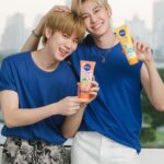 Noppanut Guntachai Instagram - คู่ดูโอ้สุดว้าวเหมือนเราสองคน นี่เลย! NIVEA SUPER C+ ทาตอนเช้า และ NIVEA C&E ทาตอนเย็น ใช้คู่กัน ช่วยบูสต์ผิวดูไบรท์ใน 7 วัน ทาให้กันได้ง่ายๆ ซึมไวไม่เหนียวเหนอะหนะ กลางวันพร้อมสู้แดด กลางคืนช่วยฟื้นฟูบำรุงผิวตลอดคืน ให้วิตามินซีผิวได้ 24 ชั่วโมงเน้นๆ จนผิวเนียนนุ่มขาวใสน่าอยู่ใกล้ตลอดเลย #คู่ซี้ซุปเปอร์สวย #นีเวียดูโอ้วิตซี