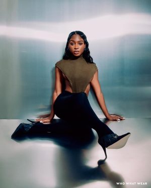 Normani Instagram - The album feels like liberation, like a season of freedom. thank you WWW @whowhatwear 

Editor-in-Chief: Kat Collings / @katcollings
Photographer: AB+DM / @abdmstudio
Creative Director: Kwasi / @kwasifordjour
Art Director: Amy Armani / @arrrrmani 
Editorial Director/Stylist: Lauren Eggertsen / @laurenegg 
Hair: Ashanti Lation / @viphair_ashanti 
Makeup: Alexander Echeverri / @mua.alexander 
Manicurist: Sojin Oh / @sojinails 
Sr. Video Producer: Stephanie Romero / @stephrmro
Director of Photography: Logan Delaney / @loganmdelaney
Camera Operator: Alex Smith
Sound Mixer: Destiny Farrant
Entertainment Director: Jessica Baker / @jbake21 
Editor: Jasmine Fox-Suliaman / @fashionwithjazz 
PR: imPRint / @imprintpr