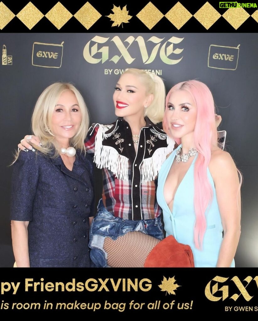 Norvina Instagram - Thank you for hosting such a beautiful FriendsGXVING @gwenstefani @gxvebeauty