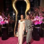 Norvina Instagram - Last night at the Schiaparelli party😘