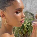 Norvina Instagram - BTS campaign day from my iPhone. This GLOW 🙌 @anastasiabeverlyhills Glow Seeker in Sun Idol #anastasiabeverlyhills #abhglowseeker