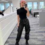 Norvina Instagram - Off that red eye ✈️