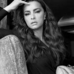 Nour Instagram - Have a nice weekend 🤍🖤🖤 Photography: @christinesaliib Styled by: @yasmineeissa Makeup: @sharifftanyous Hair: @ahmed__mounir Location: @sofitelcairoeg #Nour