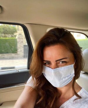 Nour Instagram - You can’t see it because of the mask but I’m really excited for the first day of shooting.. wish me luck 🤞🏼❤️

#Shooting
#Series
#StayTuned