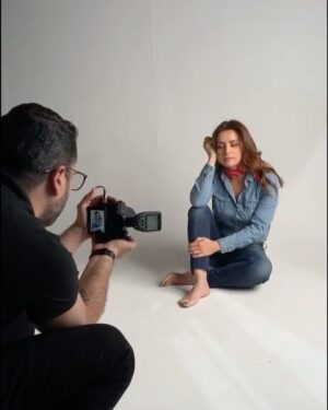 Nour Instagram - If you’re wondering what it looks like behind the scenes 😜📸