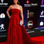 Nour Instagram - My full look at the opening ceremony of @cairofilms Styled by: @yasmineeissa Dress : @aliyounescouture Jewelery: @nadine_jewellery @flarepr Makeup: @zeinabhassan_ Hair: @ziad_majd_beautyzone Photo by: @sohailsasuki1