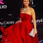Nour Instagram - From the opening ceremony of Cairo international film festival 2019 #cairofilms #fashion Styling: @yasmineeissa Dress : @aliyounescouture Jewelery: @nadine_jewellery @flarepr Makeup: @zeinabhassan_ Hair : @ziad_majd_beautyzone Photo : @yasserelmogy