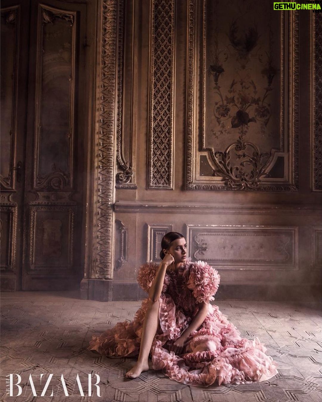 Nour Instagram - My latest shoot for @harpersbazaararabia photography: @mseifphotography Styling: @yasmineeissa Hair: @yousefalashkar makeup: @zeinabhassan_ Full look: @dolcegabbana