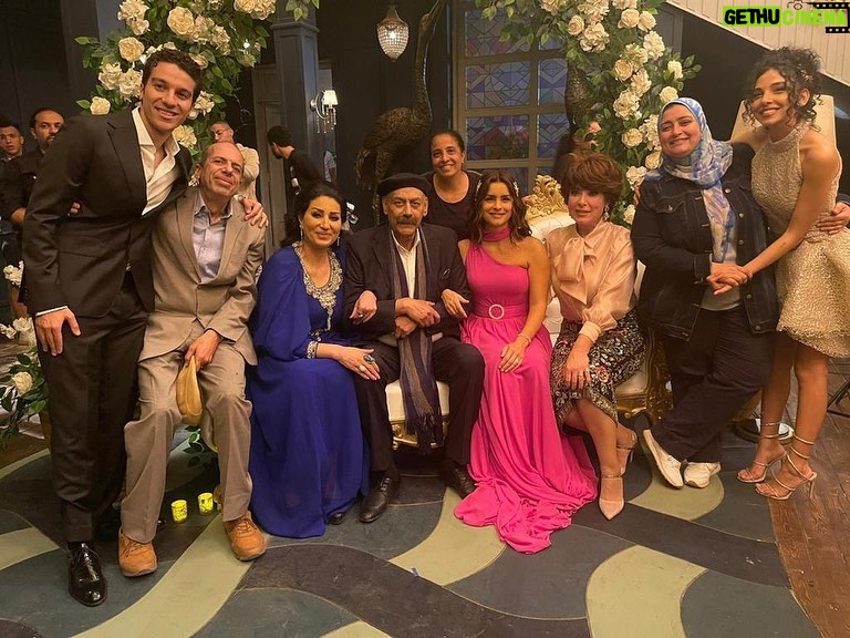 Nour Instagram - ٣٠ يوم مع عيلة أبو الهنا.. ذكريات جميلة هفتقدها مع كل فريق العمل، شكرًا لكل الجمهور اللي تابعنا Dress: @tayacouture 📸: @salmabouelnaga