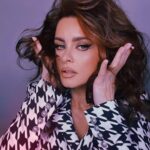 Nour Instagram - Pause for a pose ⚡️ Styling: @yasmineeissa Full look: @balmain Makeup: @sharifftanyous Hair: @ahmed__mounir