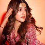 Nupur Sanon Instagram - Hi 🌝💌 • Outfit- @osaabyadarsh Jewellery- @pinklanebyrashi @shoppaksha Styled by - @sukritigrover Styling Team- @vanigupta.23 @bitofbash @naishasinghvi