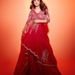 Nupur Sanon Instagram - Hi 🌝💌 • Outfit- @osaabyadarsh Jewellery- @pinklanebyrashi @shoppaksha Styled by - @sukritigrover Styling Team- @vanigupta.23 @bitofbash @naishasinghvi