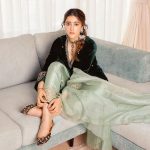 Nupur Sanon Instagram - Velvet dreams…🌙🖤 Outfit : @sureenachowdhri 📸 : @visualaffairs_va