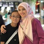 Nur Fazura Instagram - bangkok so far. celebrated my niece and nephew’s birthday yesterday, tiba-tiba Fatima pulak nak tiup lilin juga.. thank you sis @nor.asmah for the cake! we’ve been missing daddy @fattahaminz and wishing you were here with us. 💙 *wearing “Rosa Adelia” from the latest Persona Floria collection by @mytudungfazura ✨ Bangkok, Thailand