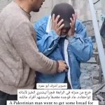 Nur Fazura Instagram - A Palestinian man went to get some bread for his family, but when he returned, he found that his house had been bombed by Israeli aircraft, resulting in the martyrdom of all members of his family, including his grandchildren. By @ashrafamra
