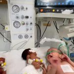 Nur Fazura Instagram - No enough space in incubators for new born babies in Gaza Strip.!!! The health sector in Gaza is in very bad shape. Many hospitals attacked in Gaza and out of service. There is defer shortage of all medical equipment and expertise. By @dahman.eyad