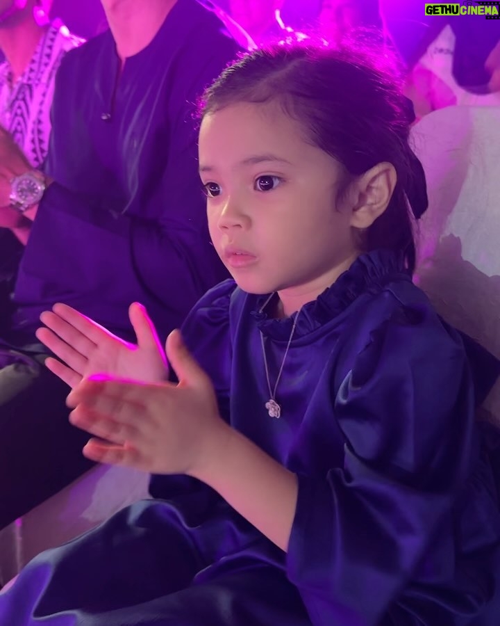 Nur Fazura Instagram - My babygirl Nur Fatima Aisya at #FazbulousRaya2024 💖✨💐 @fattahaminz
