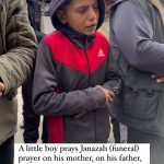 Nur Fazura Instagram - A little boy prays Janazah (funeral) prayer on his mother, on his father, and all his siblings. His entire family have been killed in Gaza.‼️‼️