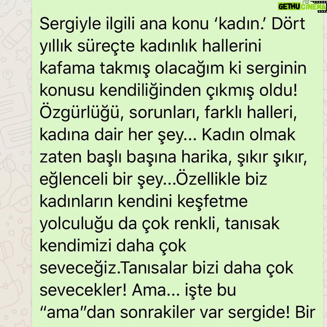 Nurgül Yeşilçay Instagram - @milliyet_sanat dergisinin mart sayısı için çok değerli bi röp yaptık! Serginin konusu”kadın”olduğu için bolca kadınlık üzerine konuştuk!!! Dertleşesim varmış;) Kaydırmacalı buraya ekliyorum bazı yerlerini! Okuyun mutlaka! @istanbulbuyuksehirbld @kultur_istanbul