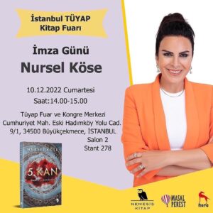 Nursel Köse Instagram - 5.KAN Romanımı tanıtmak için buluşacağımızın heyecanı başladı.❤️@nemesiskitap @kitapfuari @actplustalentm @theemrem @tuyap.istanbul @kuepe.ev.koeln