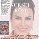 Nursel Köse Instagram - Liebe Fans in Köln/Düsseldorf/Neuss wir treffen uns 17. Nowember in um 17-20 Uhr in @cafe.feigenbaum in KÖLN und ich werde mein neues Buch 5.KAN präsentieren❤️❤️❤️ @kuepe.ev.koeln @art1.intermedia @nemesiskitap @actplustalentm @theemrem @ulrichmertin_