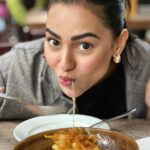 Nusraat Faria Instagram - In a relationship with food 👀❤️